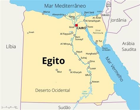 ejito|Egito: dados gerais, história, geografia, mapa